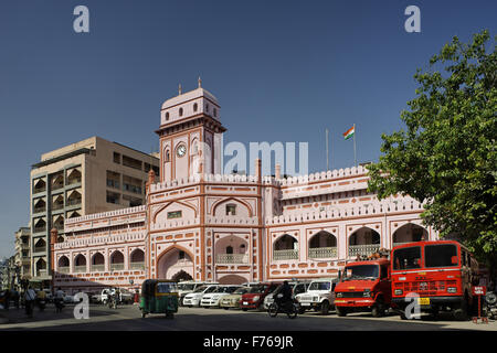 Edificio de oficinas, la Corporación Municipal de Surat, Gujarat, India, Asia Foto de stock