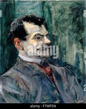 Henri de Toulouse-Lautrec - Retrato d'André Rivoire