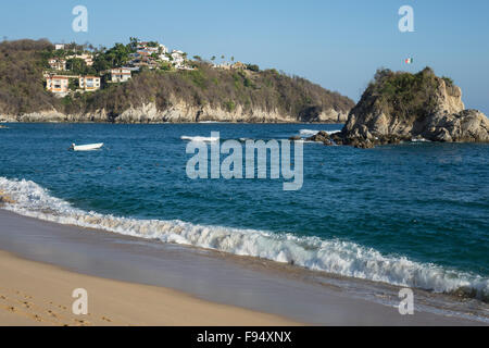 México. Oaxaca, Huatulco, playa Tangolunda