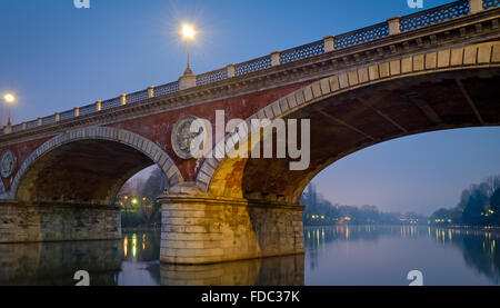 Turín (Torino), Ponte Isabella y el río Po