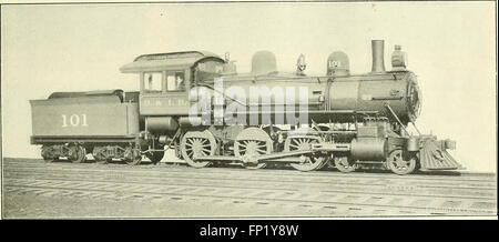 Locomotora ingeniería - una práctica oficial de potencia motriz ferroviaria y el material rodante (1900)
