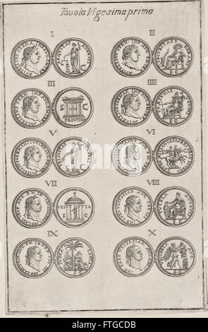 Yo cesari en oro - raccolti nel Farnese museo, e pubblicati colle loro congrue interpretazioni (1694)