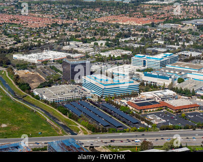 Intel, Antena, sede la sede de Intel, Vishay Americas Inc. Broadcom ca technologies, Sophos, Silicon Valley. Foto de stock