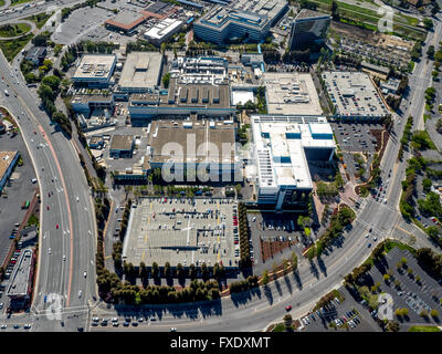 La sede de Intel, Vishay Americas Inc. Broadcom ca technologies, Sophos, Santa Clara, Silicon Valley, California, EE.UU. Foto de stock