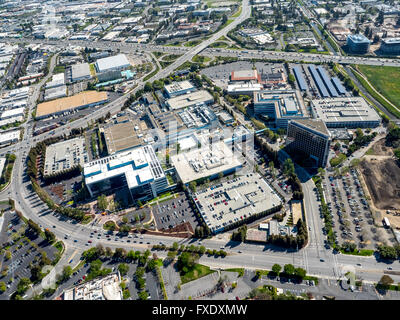 La sede de Intel, Vishay Americas Inc. Broadcom ca technologies, Sophos, Santa Clara, Silicon Valley, California, EE.UU. Foto de stock