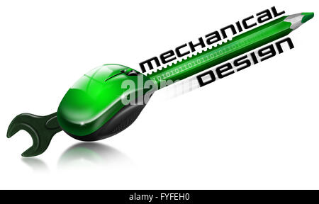 Diseño mecánico Foto de stock