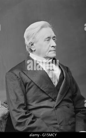 Joseph Henry (1797-1878) fue un científico estadounidense, quien se desempeñó como Primer Secretario de la Institución Smithsonian, y miembro fundador del Instituto Nacional para la promoción de la Ciencia (precursor de la Institución Smithsonian). Mientras construyendo elec Foto de stock