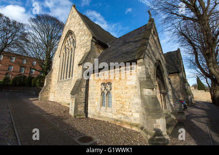 San Miguel del Monte iglesia, Lincoln, Lincolnshire, Inglaterra, Reino Unido.