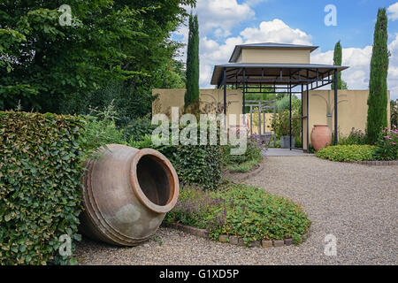 Los jardines de Appeltern es la inspiración garden park en los Países Bajos. El parque es de alrededor de 22 hectáreas y hay más tha Foto de stock