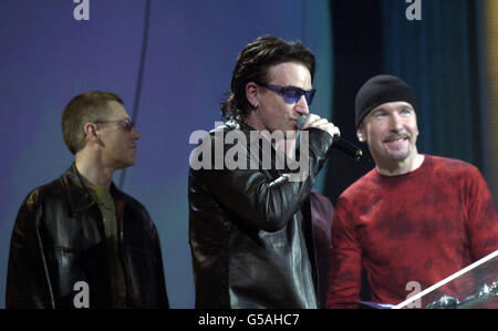 U2 británicos aceptan Foto de stock
