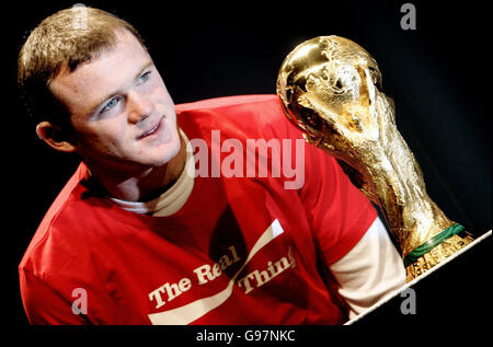 Trofeo de la Copa Mundial - Delantero Fotografía de stock - Alamy