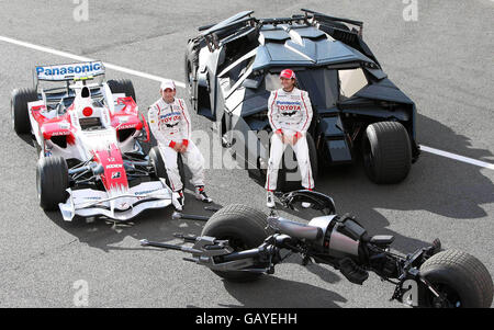 Las carreras de Fórmula Uno - British Grand Prix - Paddock Día - Silverstone Foto de stock