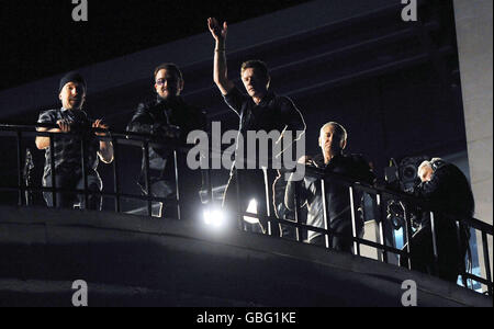 U2 Concierto Secreto - Londres Foto de stock