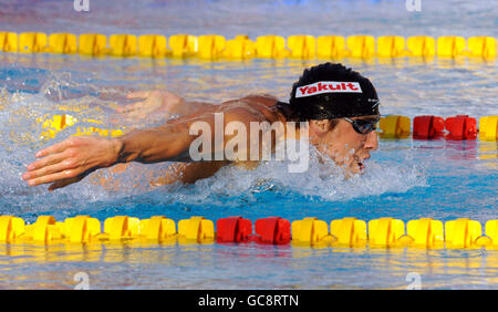 Natación - Campeonato Mundial FINA 2009 - Día Diez - Roma. Michael Phelps de EE.UU. En acción en la final de la mariposa masculina de 200m Foto de stock