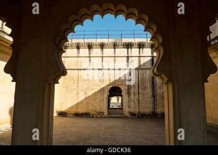 Kumbhalgarh Fort en Rajasthan, India Foto de stock