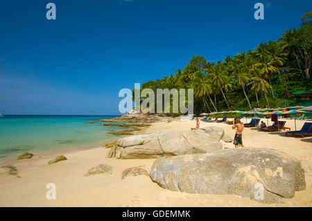 Surin Beach, Isla de Phuket, Tailandia Foto de stock