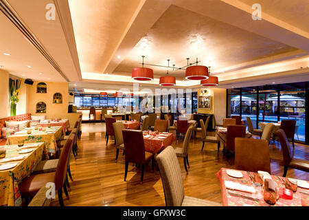 Aldo's Bistro mediterráneo y Wine Bar restaurante situado en Bangkok, Tailandia. Foto de stock