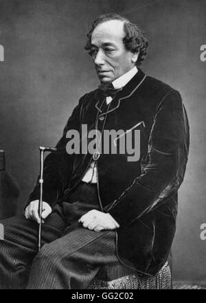 Benjamín Disraeli (1776-1848) 19 de Gran-Bretaña Foto de stock