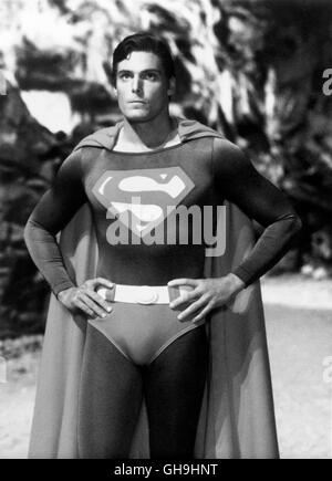 SUPERMAN III Superman III GB 1983 Richard Lester Clark Kent/Superman (Christopher Reeve) Film Fernsehen, Actionfilm, ciencia ficción, 80er, Retrato Regie: Richard Lester aka. Superman III