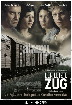 DER Letzte Zug D/República Checa 2006 Joseph Vilsmaier Filmplakat Regie: Joseph Vilsmaier Foto de stock