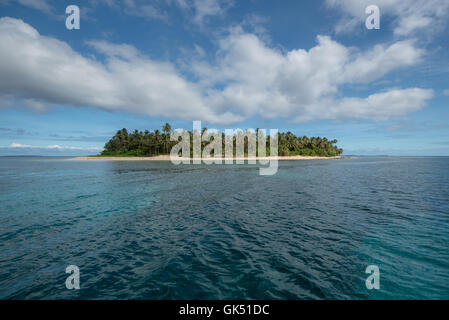 Feliz isla tropical Foto de stock