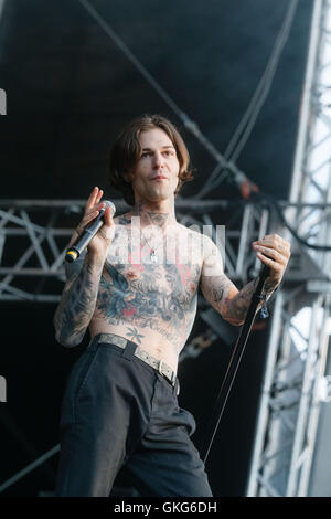 July 1, 2018: Lead singer Jesse Rutherford of the band The