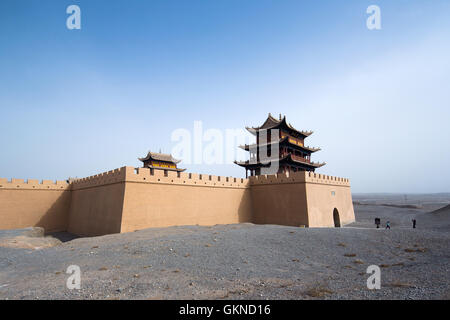 Jiayuguan, provincia de Gansu, China Foto de stock