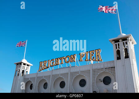 Brighton Pier, Bighton Beach, Sussex, Reino Unido