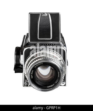 Raro 1972 Hasselblad 500 cm con C designación y lente de 80 mm Foto de stock