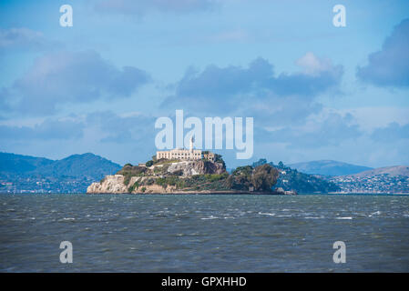 La Isla de Alcatraz en San Francisco, Estados Unidos.
