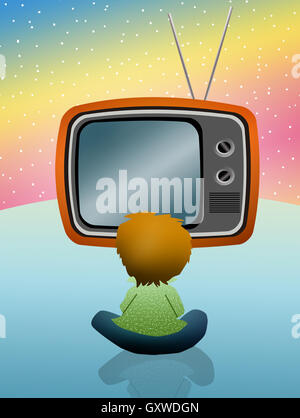 ver dibujos animados Fotografía de stock - Alamy