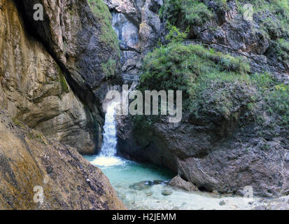 Berchtesgaden, Nacional, Parque, Marktschellenberg, Almbach, klamm, Gorge, Canyon, Baviera, Alemania, Europa, el paisaje, la geología, la s Berchtesgaden, Nacional, Parque, Marktschellenberg, Almbach, klamm, Gorge, Canyon, Baviera, Alemania, Europa, el paisaje, la geología, la s