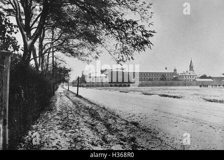 La prisión Stadelheim en Múnich, en torno a 1920 Foto de stock