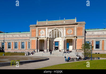 La Galería Nacional De Dinamarca. Statens Museum for Kunst, en Copenhague, Dinamarca. Foto de stock