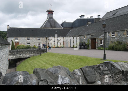 Gran Bretaña, Escocia Grampian Highlands, Dufftown, la destilería de whisky Glenfiddich, Foto de stock