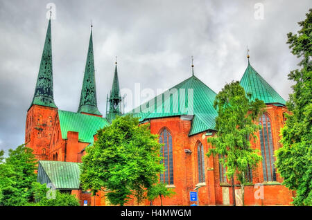 Lubeck Catedral - Alemania, Schleswig-Holstein Foto de stock