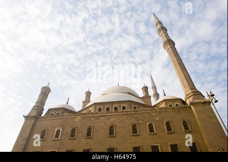 Mezquita de Muhammad Ali, la Ciudadela, El Cairo, Egipto, África Foto de stock