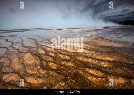 Grand Prismatic Spring - Cuenca del Géiser de Midway
