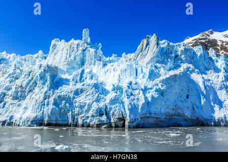 Margerie glaciar en el parque nacional de Glacier Bay, Alaska Foto de stock