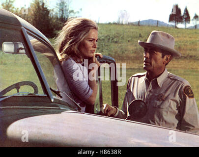 Der Sheriff, I EN LA CUERDA FLOJA) USA 1970, Regie: John Frankenheimer, Tuesday Weld, Gregory Peck Foto de stock