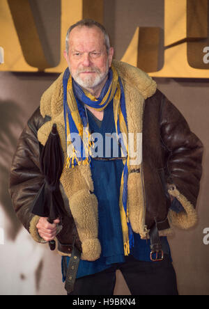 Londres, Reino Unido. 21 Nov, 2016. Terry Gilliam asiste al estreno británico de 'aliados' en Odeon Leicester Square el 21 de noviembre de 2016 en Londres, Inglaterra. Crédito: Gary Mitchell/Alamy Live News Foto de stock