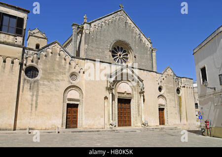 Santa Caterina, la basílica, Galatina, Italia Foto de stock