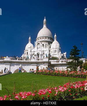 El Sacré Coeur y Montmartre, Paris, Francia