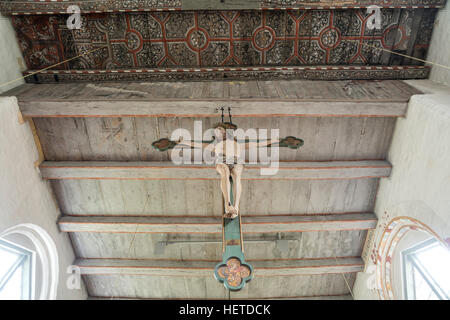 Iglesia de San Lorenz crucifijo, Travemünde, Lübeck, Schleswig-Holstein, Alemania