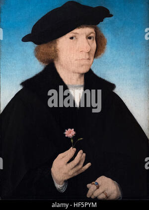 Joos van Cleve (1485-1541), Autorretrato ca. 1519. Óleo sobre panel, 38 x 27 cm. Inv. 89