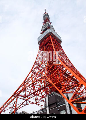 Conjunto de la torre de Tokio Foto de stock