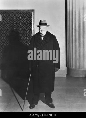 Winston Churchill. 1939 Foto de stock