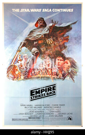 Alegre Confirmación fuerte Empire strikes back movie poster 1980 fotografías e imágenes de alta  resolución - Alamy