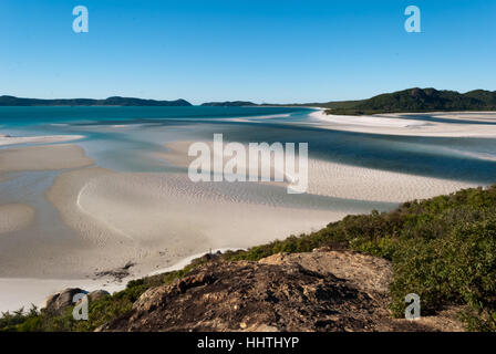 Playa Blanca, Islas Whitsundays Australia Foto de stock
