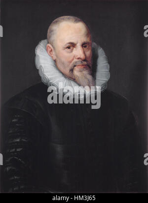 Jan Moretus (I)), de Peter Paul Rubens Foto de stock